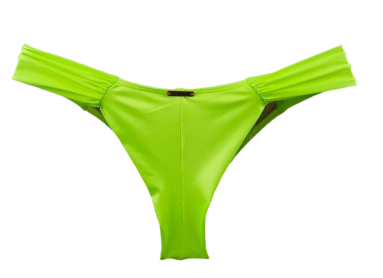 Calcinha De Biquíni Fio Dental Verde Neon - Ilha Bikini