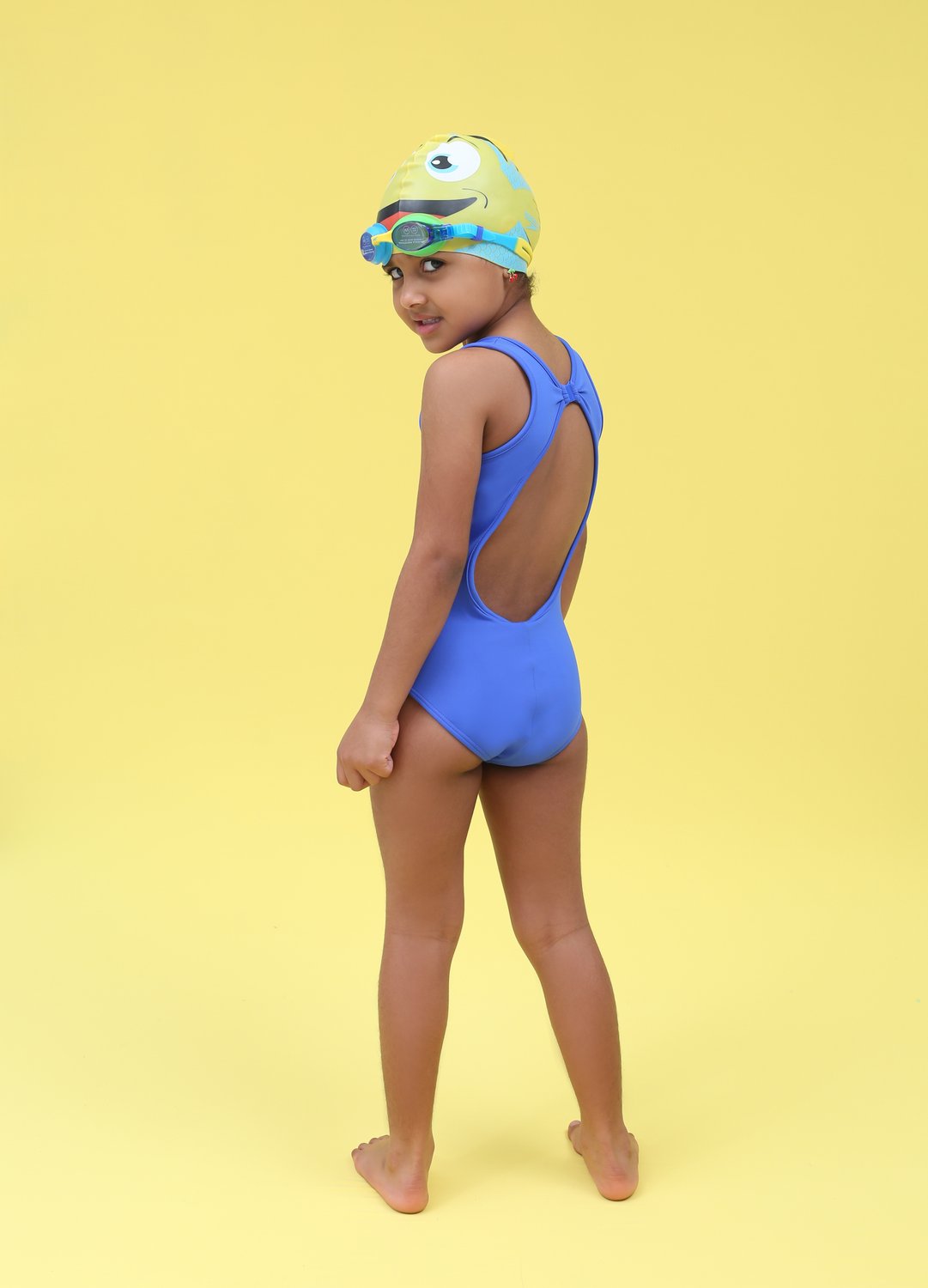Mai De Nata O Infantil Azul Royal Ilha Bikini