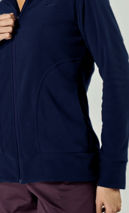 Jaqueta Soft Praxis Azul Marinho