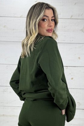 Jaqueta Soft Praxis Verde Musgo