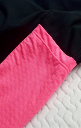 Bermuda Para Ciclismo Rosa Neon Com Bolso Lateral