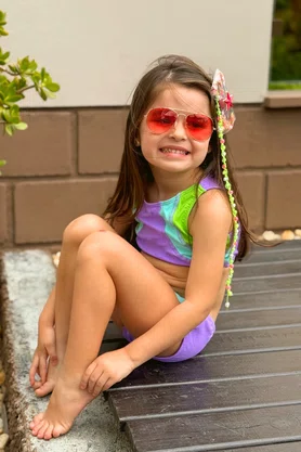 Conjunto Infantil Cores Ametista