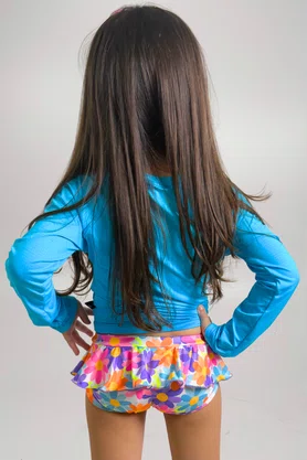 Blusa Infantil Proteção UV Azul Celeste IB SPORT