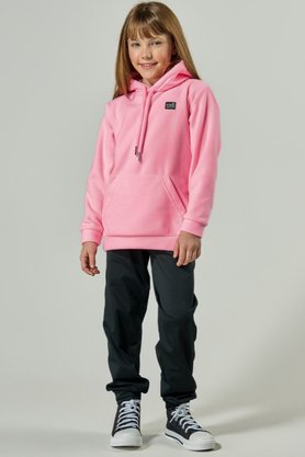 Blusão Soft Infantil Praxis Rosa Neon