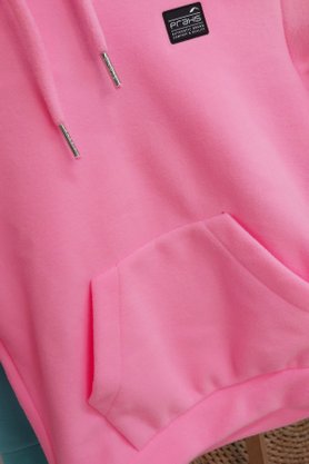 Blusão Soft Infantil Praxis Rosa Neon