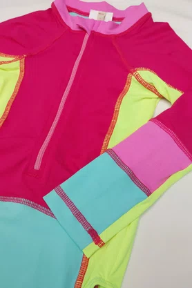 Body Infantil Manga Longa Rosa