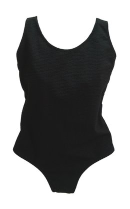 Body Lagoinha Plus Size Preto Com Textura