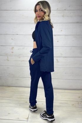 Calça 413  skinny thermo - praxis Azul Marinho