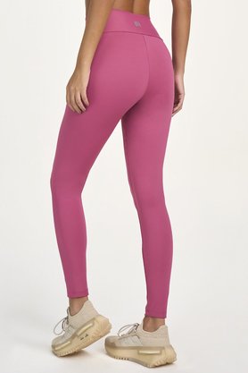 Legging Cós Alto Vermelho Carmim