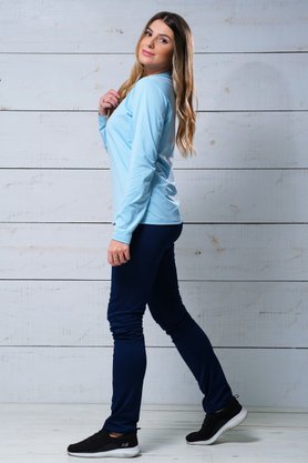 Calça Com Friso IB SPORT Azul Marinho
