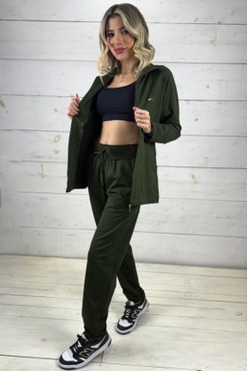 Calça Térmica Praxis Verde Musgo
