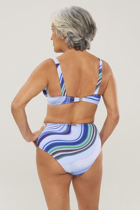Hot Pants Amores Azul Ondas