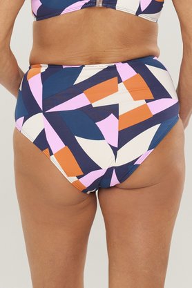 Hot Pants Amores Geométrico Azul