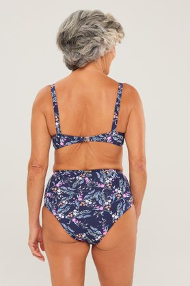 Hot Pants Amores Marinho Floral Mini