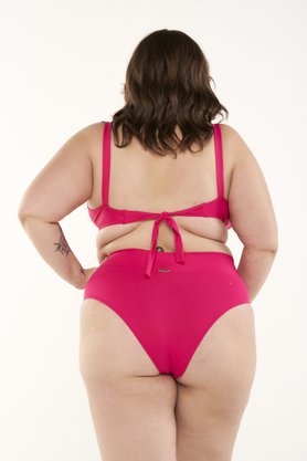 Calcinha Armação Plus Size Rosa