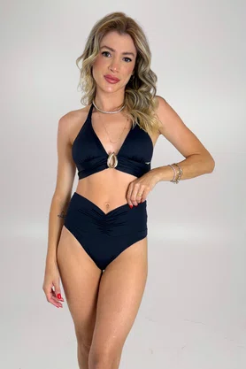 Calcinha Biquíni Cancún Preto