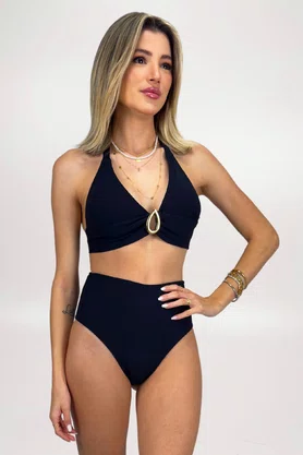 Hot Pants Brisa Black Textura