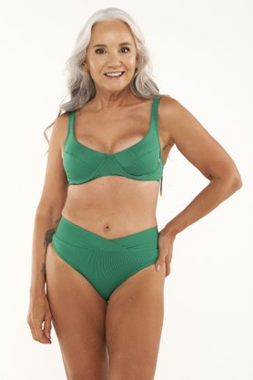 Calcinha De Biquíni Quatro Ilhas Verde Bandeira