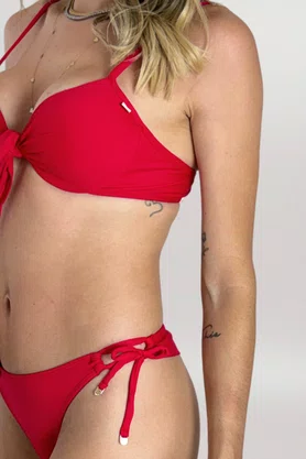 Calcinha De Biquíni Daniela Vermelho