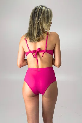 Calcinha De Biquíni Jurerê Rosa