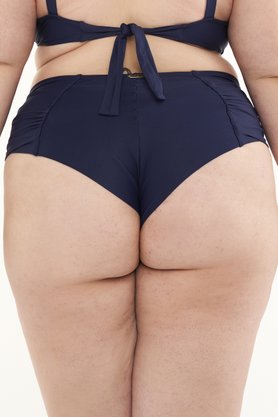 Calcinha Ilha do Mel Plus Size Azul Marinho