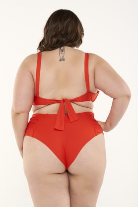 Calcinha Ilha do Mel Plus Size Laranja