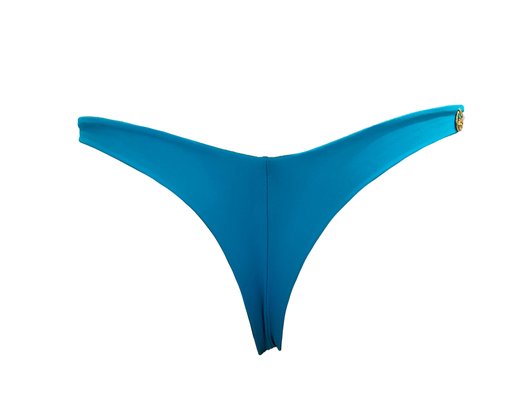 Calcinha De Biquíni Fio Dental Azul Turquesa