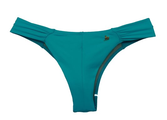 Calcinha De Biquíni Fio Dental Confort Azul Turquesa