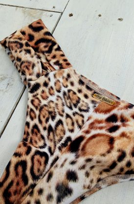 Calcinha De Biquíni Noronha Animal Print