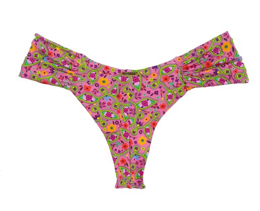 Calcinha De Biquíni Noronha Liberty Rosa