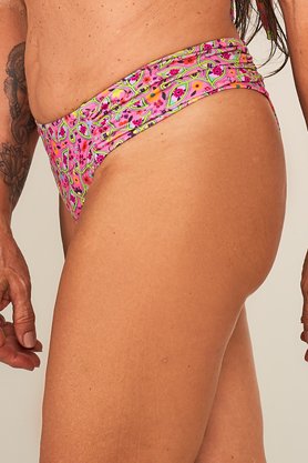 Calcinha De Biquíni Noronha Liberty Rosa