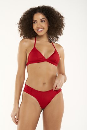 Calcinha De Biquíni Noronha Vermelho