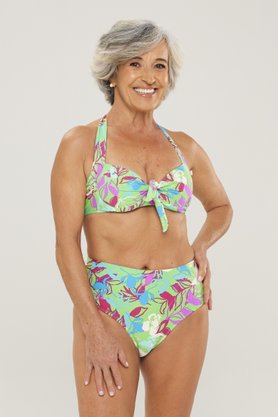 Hot Pants Maragogi Folhas Verde