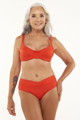 Calcinha De Biquíni Quatro Ilhas Laranja