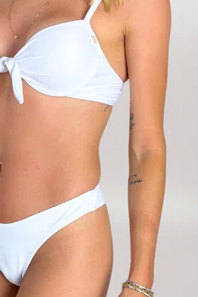 Calcinha De Biquíni Malibu Branco