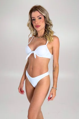 Calcinha De Biquíni Malibu Branco