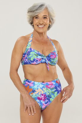 Hot Pants Maragogi Azul Flores