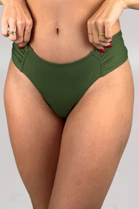 Calcinha De Biquíni Noronha Verde Musgo