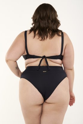 Calcinha Armação Plus Size Preta