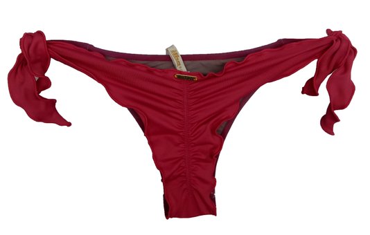 Calcinha De Biquíni Ilha Grande Vermelho Carmim