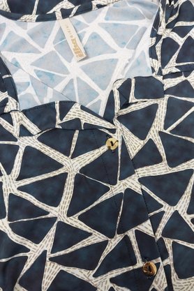 Camisa Amores Azul Triangular