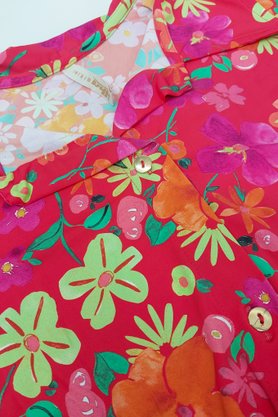 Camisa Amores Vermelho Flores