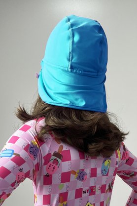 Chapéu Infantil com Proteção UV Azul Celeste