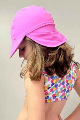 Chapéu Infantil com Proteção UV Rosa Claro