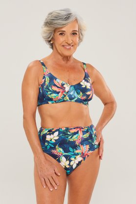 Hot Pants Amores Marinho Floral