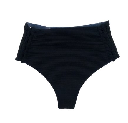 Hot Pants Itapirubá Preto Texturizado