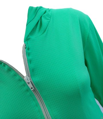Jaqueta Mesh Dry Feminina Verde Jade