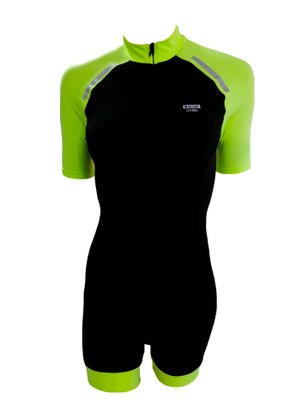 Macaquinho Ciclismo Verde Neon