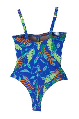 Maiô Campeche Tropical Folhas