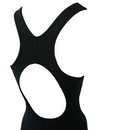 Maiô De Natação Preto Com Friso